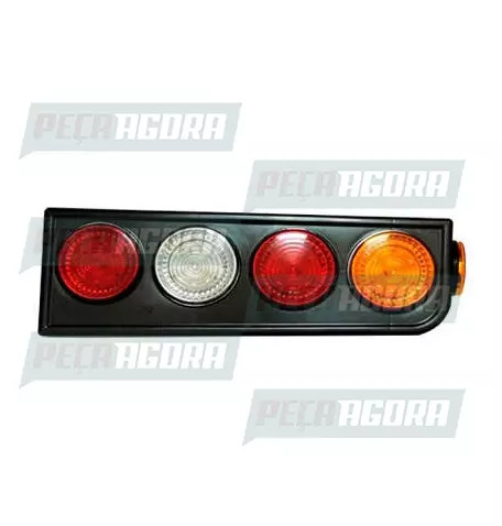 LANTERNA TRASEIRA CARRETA RANDON MODERNA LED 24V SEM ABA DIREITO AF (448229)