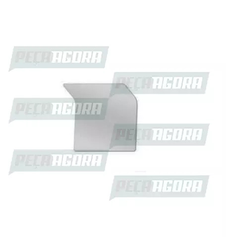 PAR APLIQUE DOBRADICA PARALAMA INOX CLEAN PARA SCANIA SERIE 4 P/G/R HIGHLINE/STR