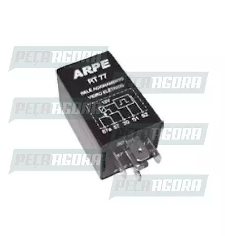 RELE TRAVAS E VIDROS ELETRICO VOLKSWAGEN/FORD 5 TERMINAIS SEM SUPORTE 12V ARPE (