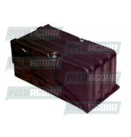 CAIXA DE BATERIA MERCEDES BENZ 1618 BICUDO COMPLETA TAMPA PLASTICA (3925407014.)