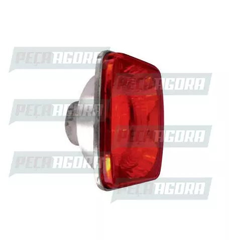 LANTERNA TRASEIRA GUERRA SEM SOQ LENTE LISA VM PRADOLUX PL0586 (442010)