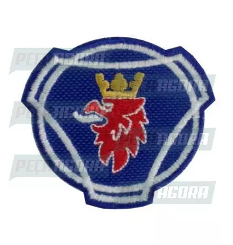 EMBLEMA BORDADO SC AZ (444527)