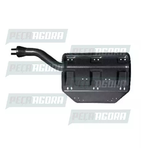 SUPORTE PARALAMA TRASEIRO DIREITO  PARA SCANIA S4 SIMPLES CURVA 115MM (1457886.)