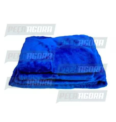 CAPA PELUCIA CHINIL SOFA INDIV.C/LOGO VW 2000 CARONA GAUCHA AZUL (446513)