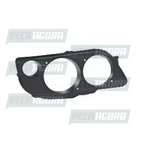 MOLDURA FAROL MERCEDES BENZ ATEGO 2013... ESQUERDO FORT LUZ (452896)