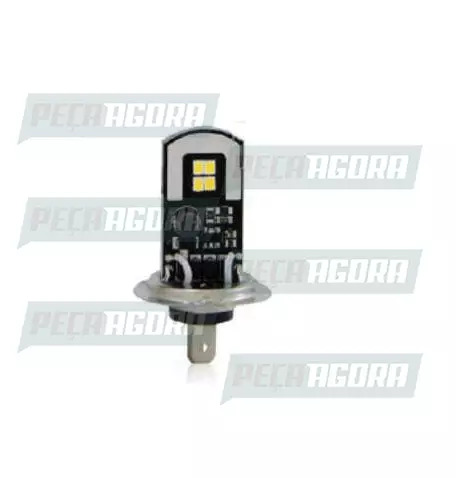 LAMPADA IMPORTADA 2 LEDS H-7 BIVOLT 10W SLIM BRANCO 6500K (457199)