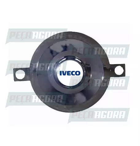 SOBRE TAMPA DO CUBO DIANTEIRO PARA IVECO TODOS CROMADO (458046)