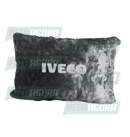 ALMOFADA CHINIL CURLY 45X45/50X40/50X50 C/LOGO PARA IVECO CZ (447758)