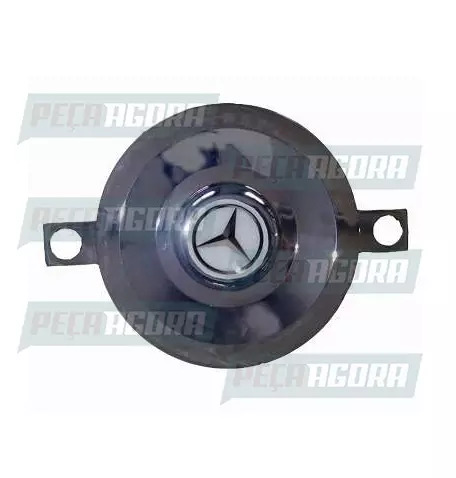 SOBRE TAMPA DO CUBO DIANTEIRO MERCEDES BENZ  TODOS CROMADO (458043)