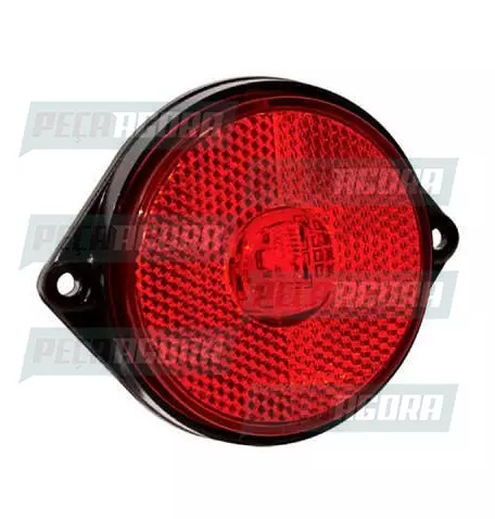 LANTERNA LATERAL ECLIPSE OVAL LED COM CONECTOR VM.PRADOLUX PL0812 (442031)