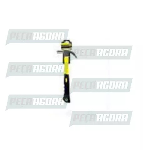 MARTELO UNHA COM  CABO FIBRA VIDRO EMBORRACHADO 25MM (440276)