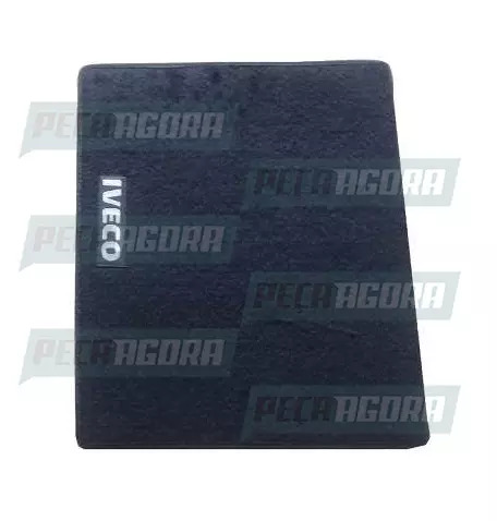 TAPETE TEXTURIZADO S/LOGO PARA IVECO 50X60 CARONA PRETO PREMIUM (458919)