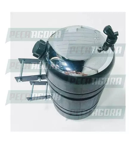 COROTE 16 LITROS COMPLETO PLASTICO CIULLA ESPELHADO PRETO (442368)