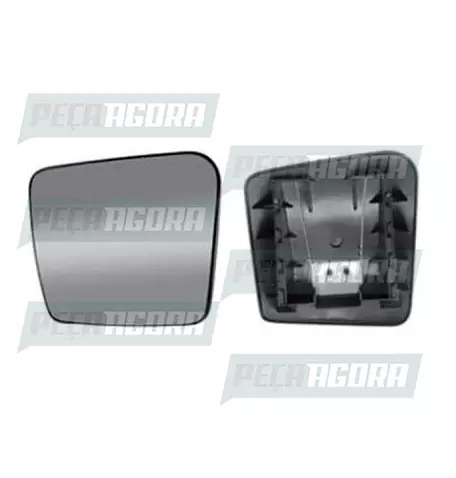 VIDRO ESPELHO VOLVO VM ESQUERDO FABBOF AUXILIAR SEM DESEMBACADOR (U20862815)