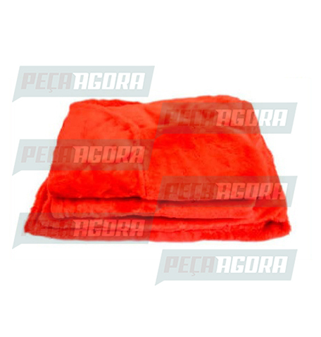 CAPA PELUCIA CHINIL BANCO C/LOGO VW CONST 2013 MOTORISTA/CARONA GAUCHA SOFA VERM