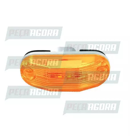 LANTERNA PLACA/DELIMITADORA COM LED COM CONECTOR ACRILICO ONIBUS - AM PL1322 PRA