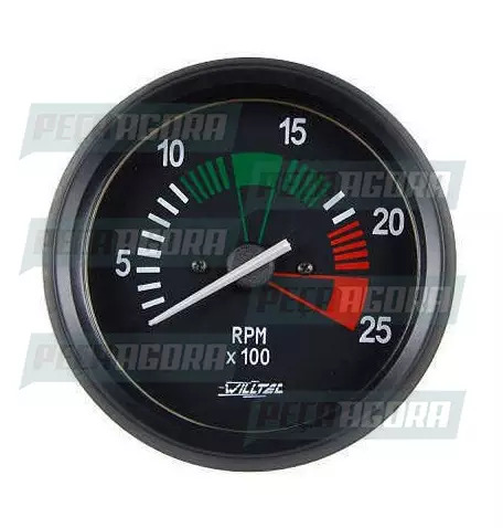 RELOGIO MERCEDES BENZ TACOMETRO 2500 RPM 725HZ 100MM BIVOLT PT (3505427516/34554