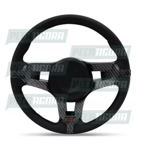 VOLANTE 380MM JETTA SPORT SEM CUBO UNIVERSAL CARBONO (444524)