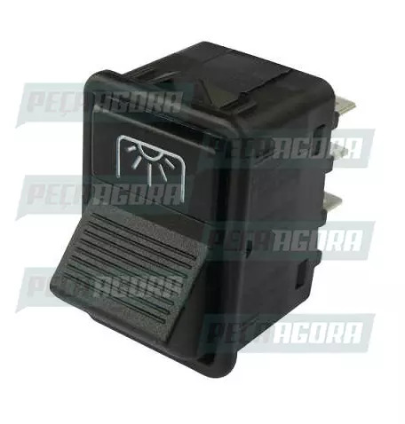 INTERRUPTOR ILUMINACAO INTERNA 24V MERCEDES BENZ CAMINHAO/ONIBUS MARILIA (359545