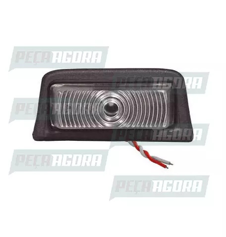 LANTERNA TETO EXTERNO DELIMITADORA LED UNIVERSAL BASE RETA - CR PRADOLUX PL0462 