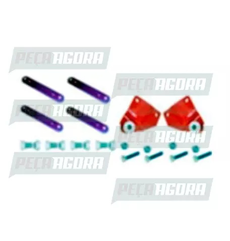 REPARO DA BARRA ESTABILIZADOR TRASEIRO MERCEDES BENZ 608 COMPLETO (98308326166)