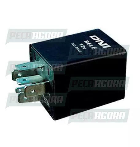 RELE TEMPORIZADOR 6 TERMINAIS 12V LIMPADOR PARA-BRISA GM/MERCEDES BENZ/FIAT COM 