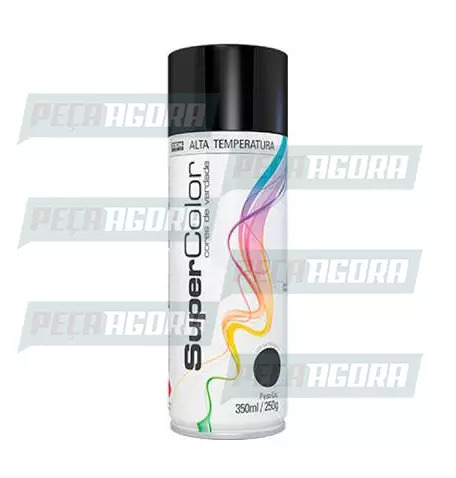 TINTA AEROSOL PRETO ALTA TEMPERATURA 350 ML/250G TEKBOND (448041)