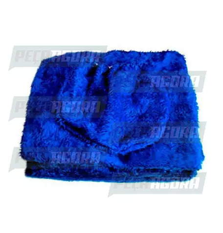 CAPA PELUCIA CHINIL BANCO C/LOGO MB 608D/708 MOTORISTA/CARONA GAUCHA AZUL (44527