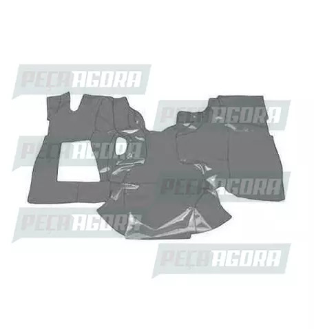 TAPETE VINIL VOLVO VM 220/270/330 CABINE DUPLA 2014 AUTOMATICO COM CAPU CZ (4442