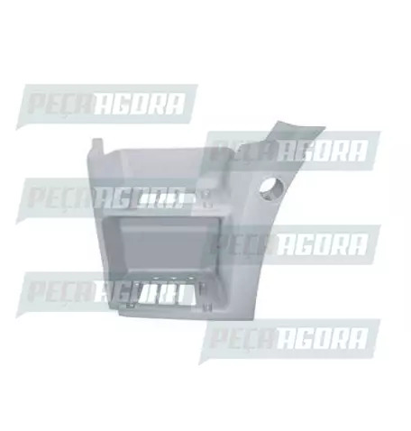 ESTRIBO FIBRA VOLKSWAGEN CONSTELLATION 24.250 2 DEGRAUS ESQUERDO RTM PRIMER BONF