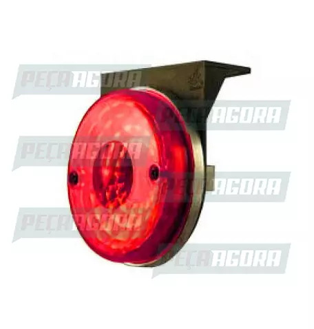 LANTERNA LATERAL RANDON 2000 COM SUPORTE ADAPTACAO VM PL0326 PRADOLUX (455060)