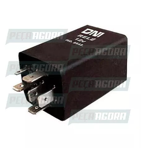 RELE 6 TERMINAIS 12V LIMPADOR/PARA-BRISA MERCEDES BENZ SEM SUPORTE DNI 0813 (448