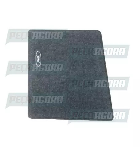 TAPETE CARPETE S/LOGO FORD 50X60 CARONA CINZA PREMIUM (459539)