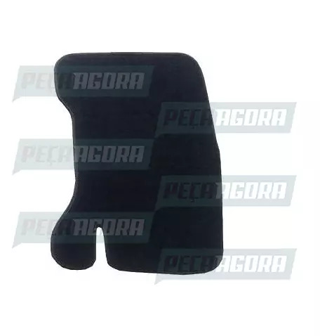 TAPETE CARPETE ORIGINAL MODELADO C/LOGO VW WORKER CARONA PRETO PREMIUM (459417)