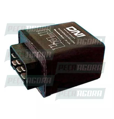 RELE 6 TERMINAIS 24V LIMPADOR/PARA-BRISA MERCEDES BENZ/ PARA SCANIA SEM SUPORTE 