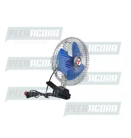 VENTILADOR GIRATORIO 12 VOLTS ESPECIAL COMUM 06''POLEGADAS TOP (455004)