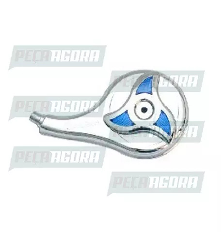 CALOTINHA CROM.PLAST.ELIPSE AZUL DIR. (UN) RODOCALIB. (441783)