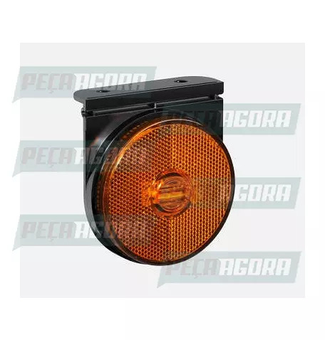 LANTERNA LATERAL RANDON 2000 LED BIVOLT COM SUPORTE ESPECIAL SIDA CONECTOR-AM SI