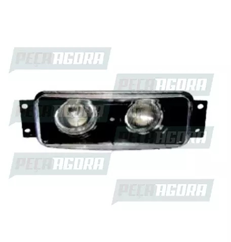 FAROL PARA SCANIA SERIE 4 DIREITO AUXILIAR VIDRO FORT LUZ (448487)
