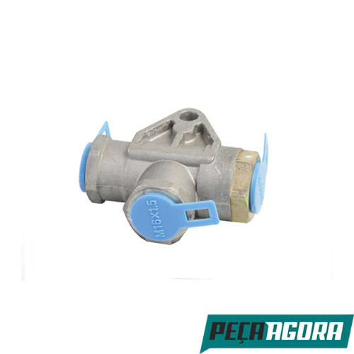 VALVULA DUAS VIAS FORD F12000 C113 A 4030 VW VOLKSWAGEN 7110 (TJG607337A)