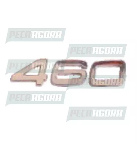 EMBLEMA ACRILICO FRONTAL ORIGINAL VOLVO''460'' (449806)