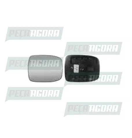 VIDRO ESPELHO DAF CF/XF CONVEXO COM DESEMBACADOR COM BASE AUXILIAR ER1276B (1685