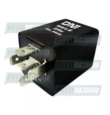 RELE ELETRICO FREIO DO MOTOR 05 TERMINAIS 24V UNIVERSAL SEM SUPORTE DNI 0827 (44