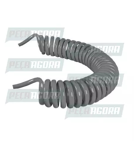 MANGUEIRA AR ESPIRAL 3,50 MT.NYLON PU SEM BICO LIMPEZA CABINE - CZ PREMIUM (4587