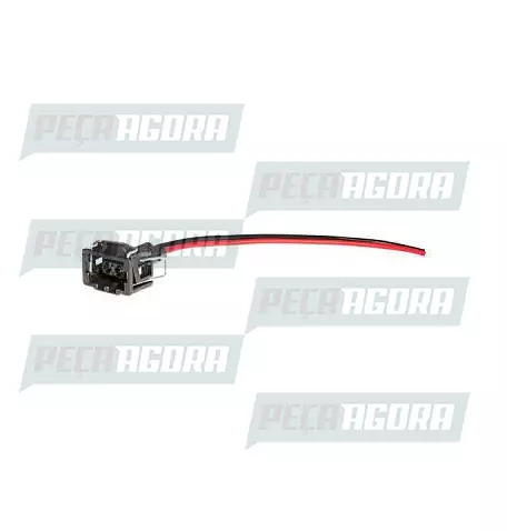 CHICOTE LANTERNA COM CONECTOR 2 VIAS P/ PL0576 PRADOLUX PL9994 (458136)