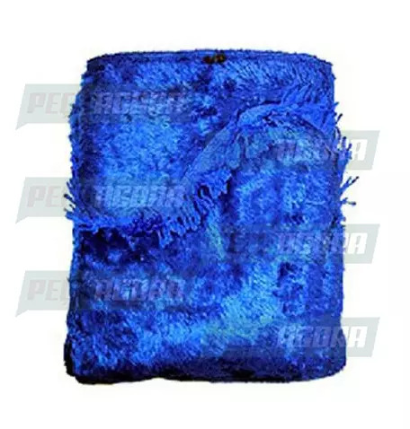 CORTINA PELUCIA CHINIL MEIO SC114/124  AZ (444087)