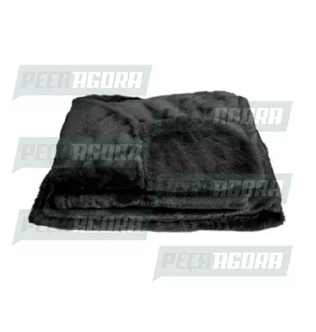 CAPA PELUCIA CHINIL BANCO S/LOGO FORD TRANSIT SO CARONA GAUCHA PRETA (457151)