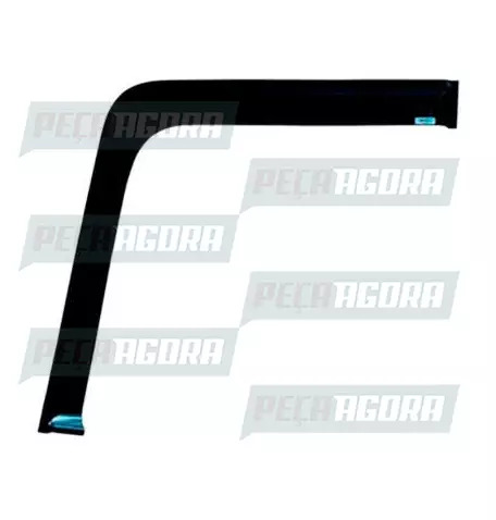 PAR CALHA CHUVA SINOTRUCK HOWO (FIXADA BORRACHA) (448328)