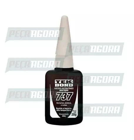 ADESIVO INSTANTANEO 737 20G BICO ANTIENTUPIMENTO TEKBOND (446636)