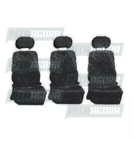 CAPA PELUCIA CHINIL BANCO S/LOGO FORD CARGO 11/12 MOTORISTA/CARONA 03 BANCOS GAU